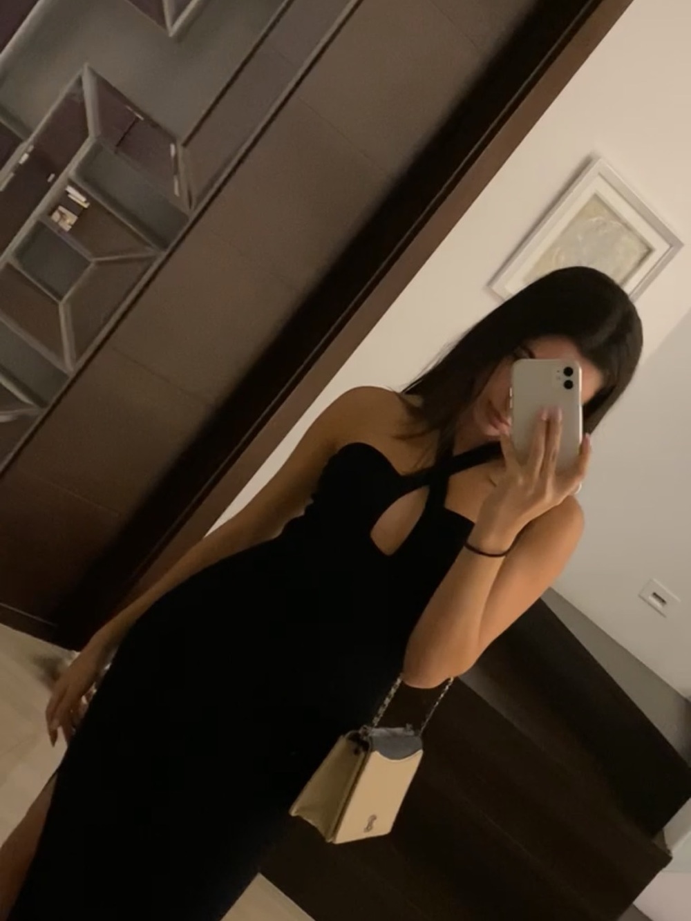 Classic Black Sleeveless Midi Dress